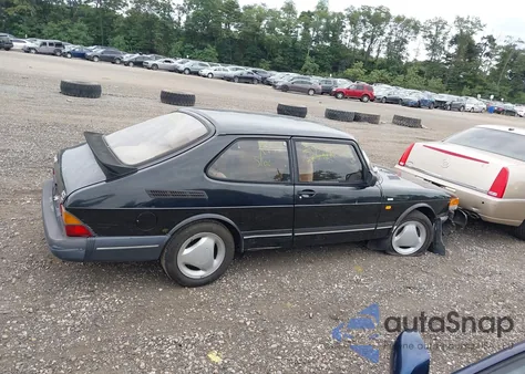 1991 Saab 900 S z USA, uszkodzony, nr VIN YS3AK35E4M7000528